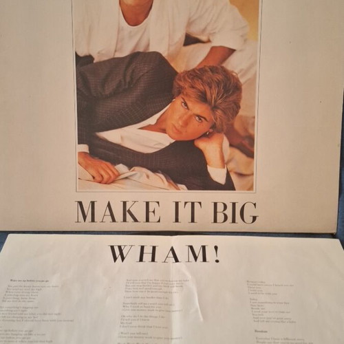 Wham! Make It Big vinyl record used