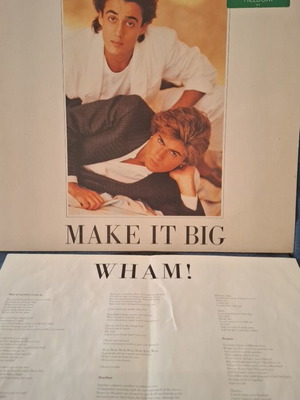 Wham! Make It Big βινύλιο μεταχειρισμένο