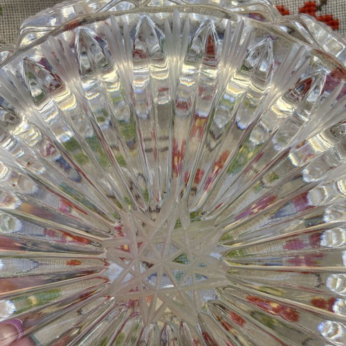 Vintage crystal ashtrays like new, set of 2