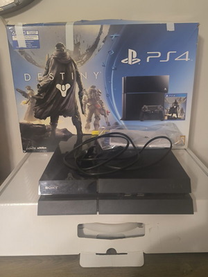 PlayStation 4 500GB used for parts or repair with box