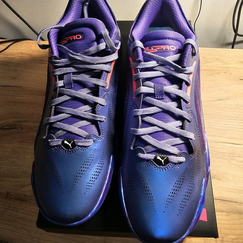 Puma All Pro Nitro athletic shoes new, purple