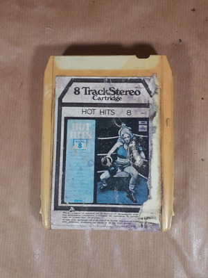 8-Track Cassette Hot Hits 8 used, pop