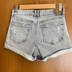 Bershka blue shorts used, size XS