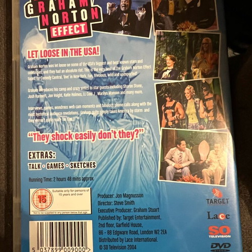 Graham Norton Show DVD like new