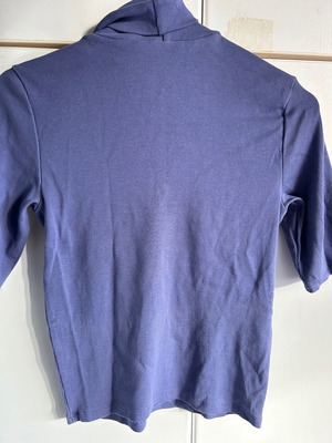 Zara turtleneck shirts used, set of 2, blue, size large