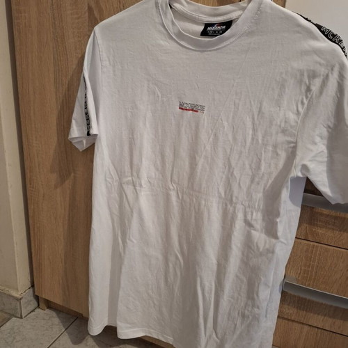 Bershka men's t shirt white size M like new