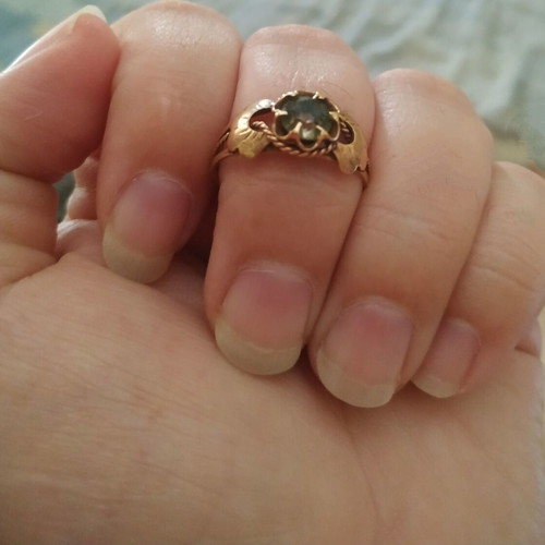 Old gold ring