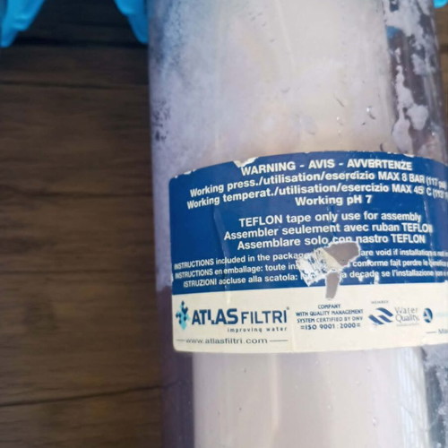 Atlas Double Water Filter Used for Central Supply