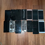 Phone lot 14 devices for parts and repair, unlocked