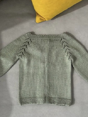 Handmade baby jacket