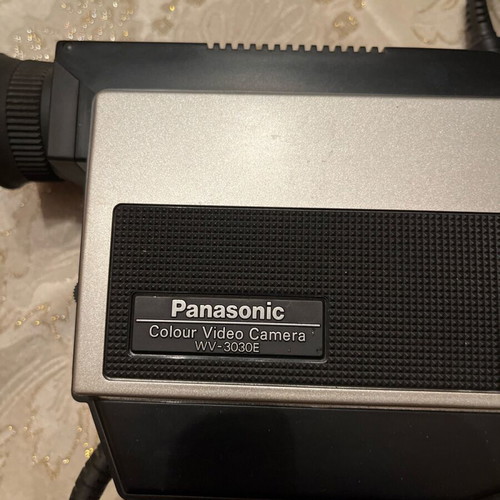 Panasonic colour video camera WV 3030E used vintage, for collectors