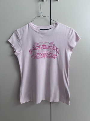 Ralph Lauren Polo Jeans Co T-shirt pink vintage Y2K, used, size S