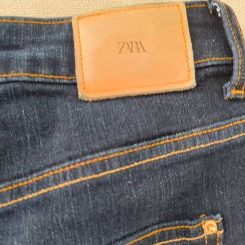 Zara jeans new, dark blue, size M