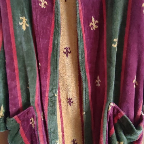 Viopros cotton bathrobe new, size 3 to XL, with belt and pockets