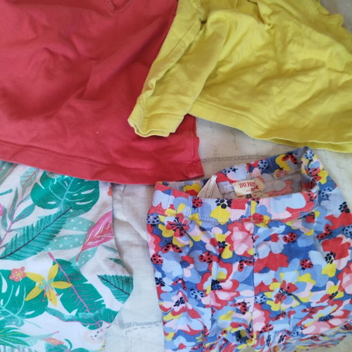 Summer sets for babies up to 6 months, 4 used pieces