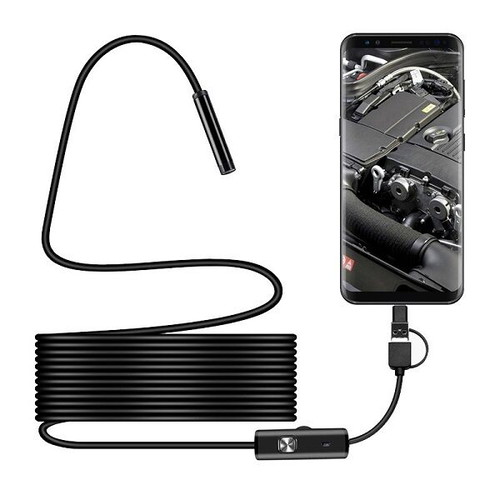 Endoscopic camera for mobile with 3.5m cable Type-C new