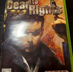 Dead to rights Xbox