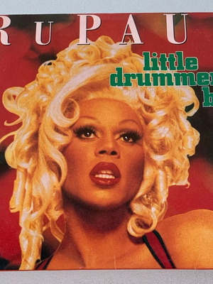 Rupaul Little Drummer Boy 2-trk card CD single употребяван