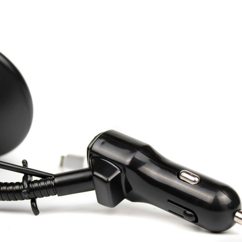 Car phone holder with magnet, USB and micro USB charging cable new