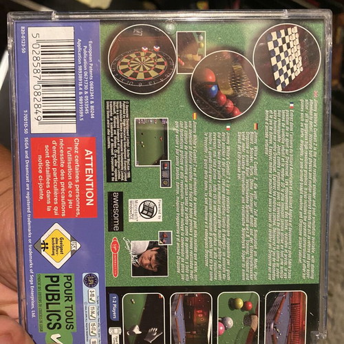 Jimmy White's 2 Cueball Dreamcast game