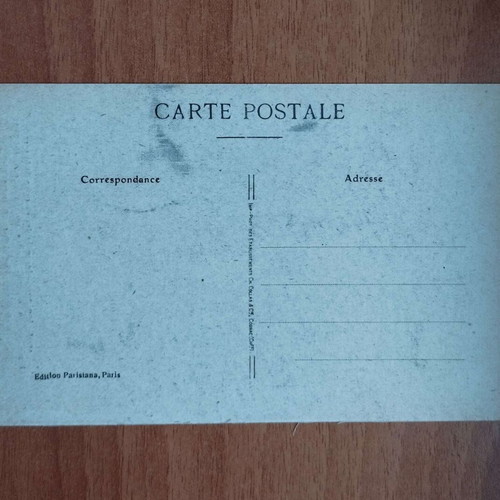 Postcard from the Great Fire of Thessaloniki August 1917 like new