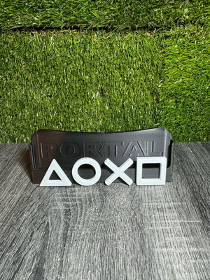 Βάση φόρτισης Playstation Portal καινούργια με διακοσμητικά κουμπιά 3D printed