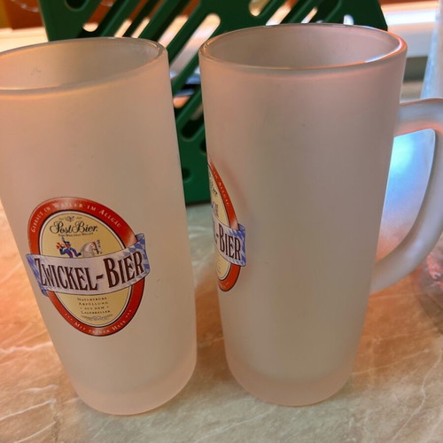 Beer mugs from Germany new, set of 2