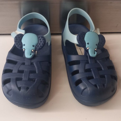 Ipanema children's sandals like new, sizes 22/23 light blue and 24 blue