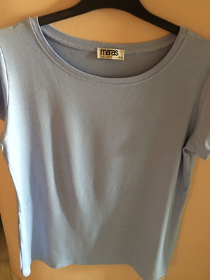 Maras T-shirt new, sky blue, size M