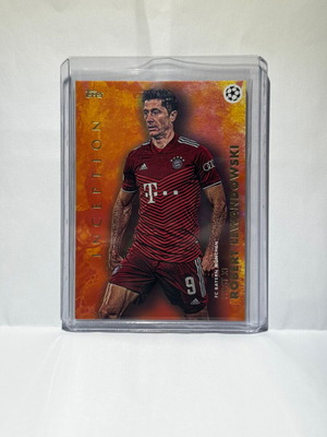 2021-22 Topps Inception Robert Lewandowski First XI card new