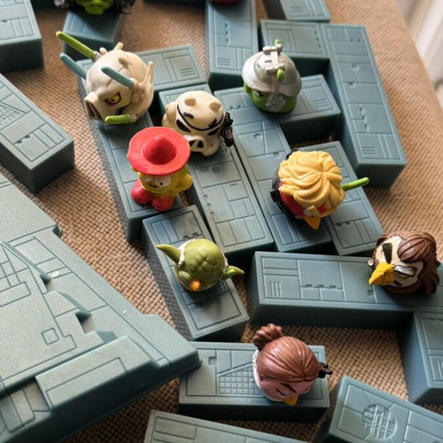 Vintage Angry Birds Star Wars Telepods Star Destroyer Set by Hasbro, 2013