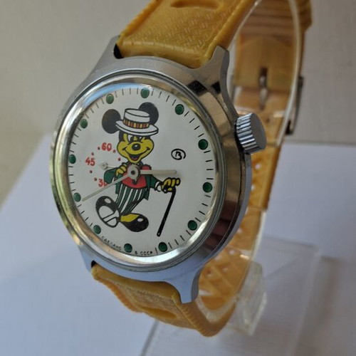 Mike Vostok 1980 vintage mechanical men's watch with original dial