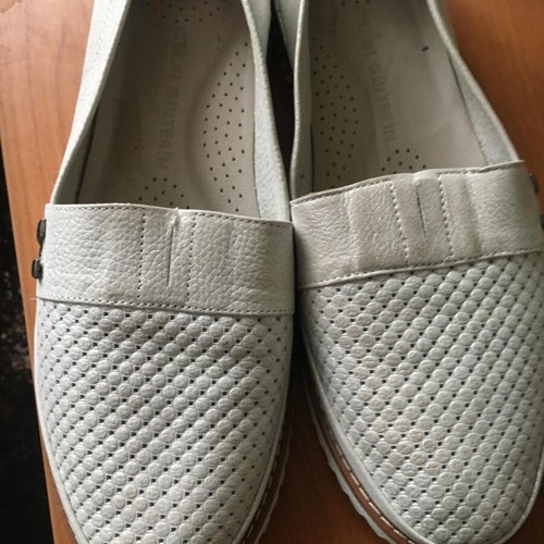 Abeba women's shoes new, natural leather, gray, size 38