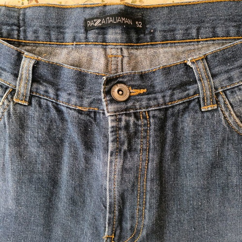 Piazza men's jeans used, size L, blue