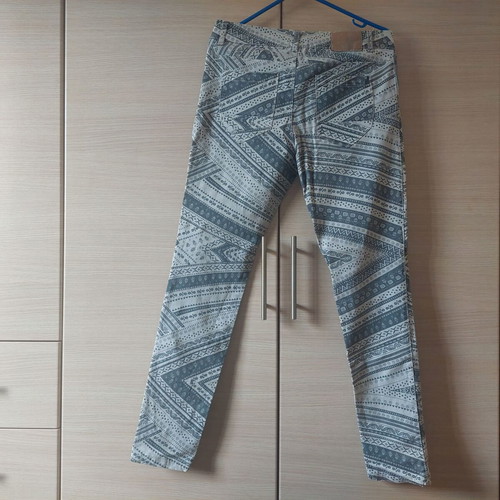 Women's pants like new, white gray, size Medium