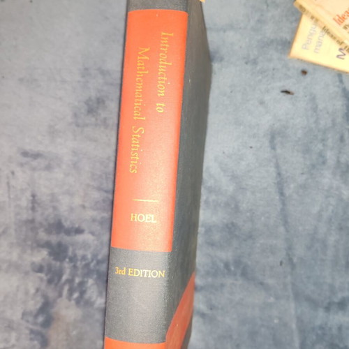 Introduction to Mathematical Statistics 3rd Edition by Paul G. Hoel