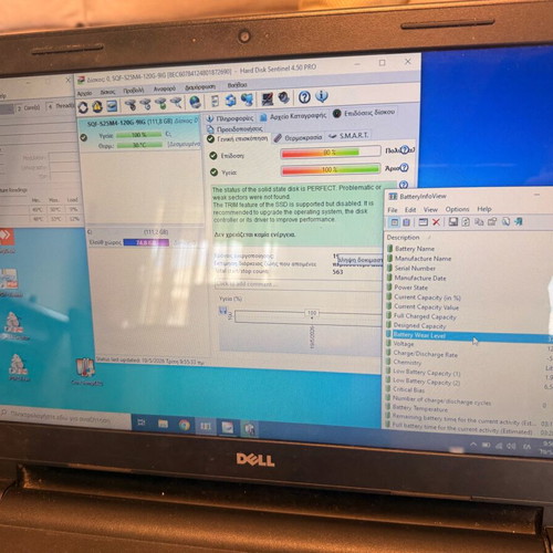 Dell Inspiron 15 3542 laptop used, Intel i3, 4GB RAM, 120GB SSD