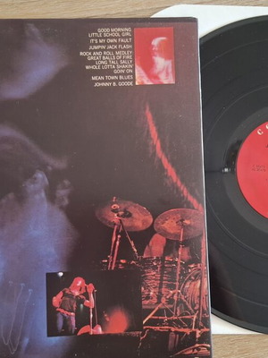 Johnny Winter Live gatefold LP