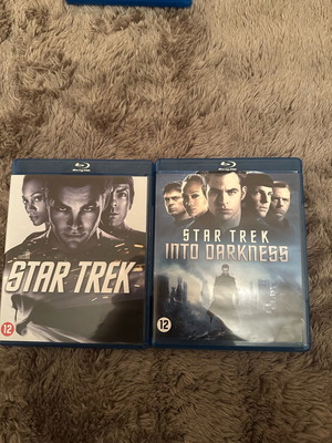 Star Trek και Star Trek Into Darkness Blu-Ray σαν καινούργιο με αγγλικούς υπότιτλους