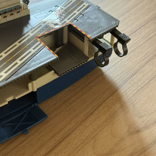 Vintage Micro Machines Aircraft Carrier like new, 27 cm