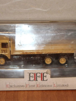 EFE 10701 AEC Mammoth 6 Wheel Flatbed Furlong Bros Ltd нов, мащаб 1:76