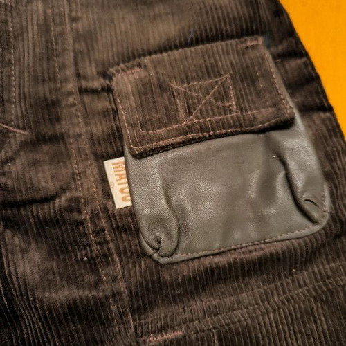Matou corduroy pants new, for 6 years old, brown, 116 cm