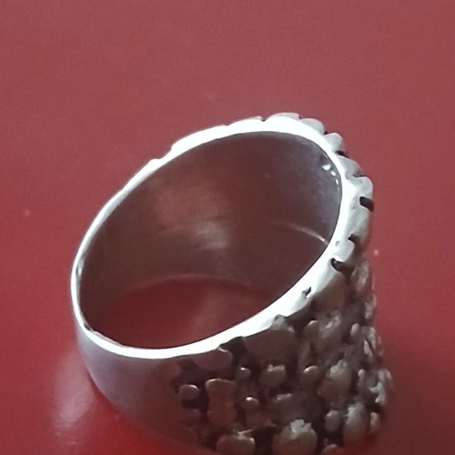 Large 925 silver ring, 18mm, 10 grams