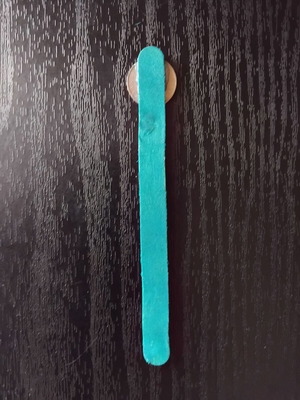 Σελιδοδείκτης με νόμισμα 50 λεπτών 1971 και κεφαλή Κωνσταντίνου