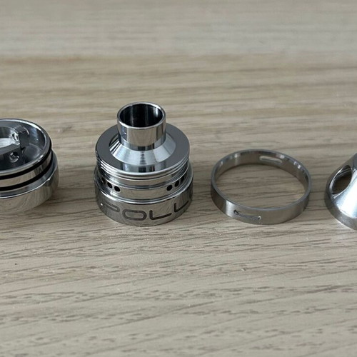 LEO Apollo RDA 22mm dripper stainless steel like new