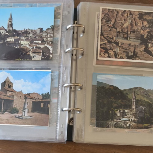 Leuchtturm hardcover album with 72 architectural postcards, like new