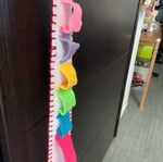 Handmade hair accessory holder like new