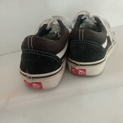 Vans Old Skool δερμάτινα αθλητικά μεταχειρισμένα, νούμερο 38, μπλε