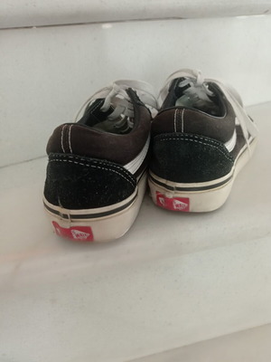 Vans Old Skool δερμάτινα αθλητικά μεταχειρισμένα, νούμερο 38, μπλε