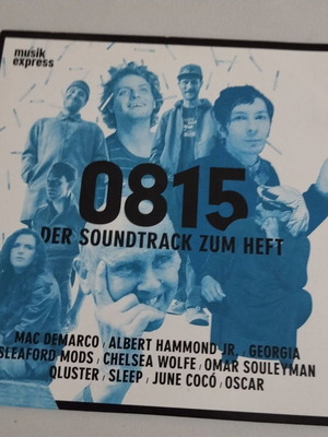Various "Musikexpress 0815 - Der Soundtrack zum Heft" CD, γερμανική έκδοση